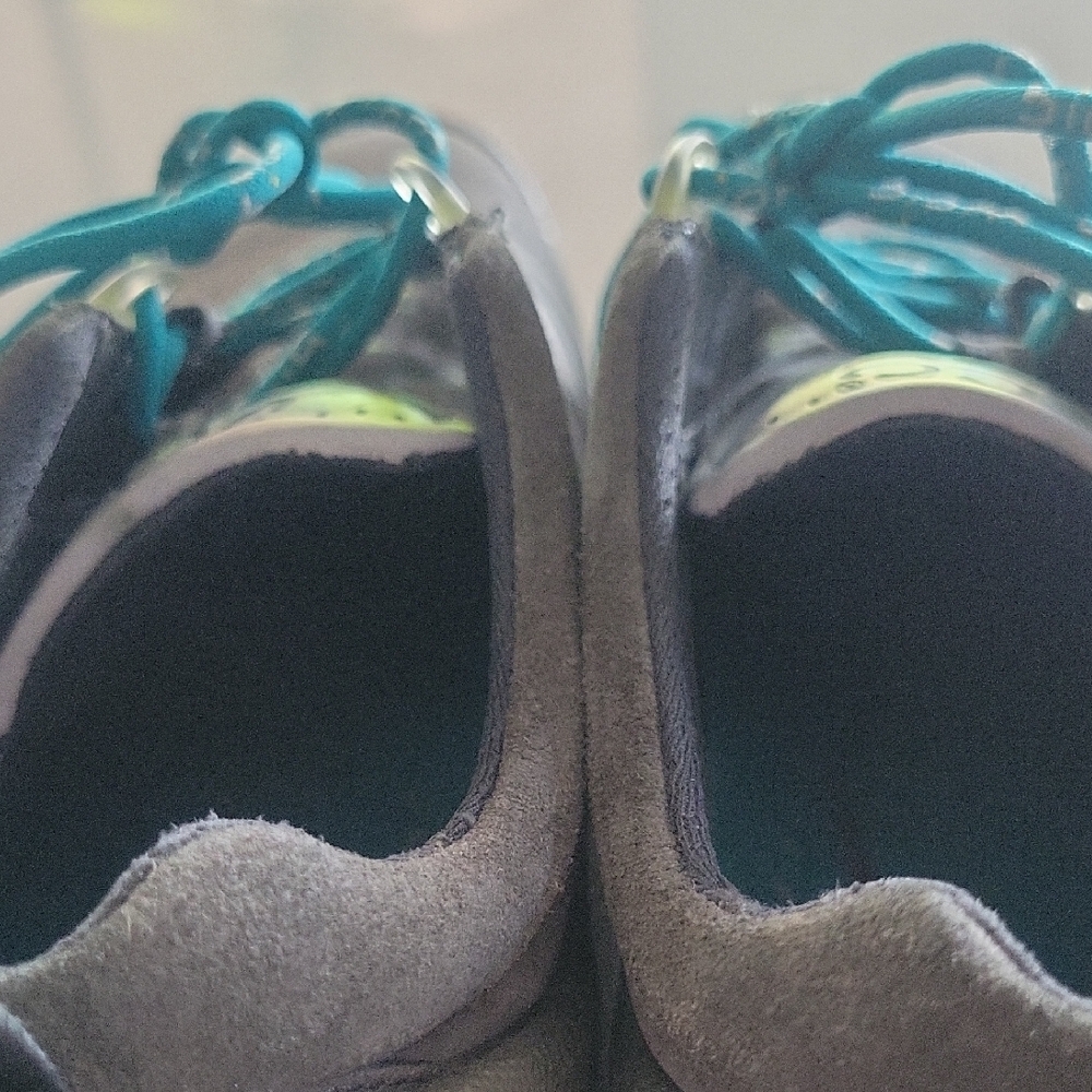 ECCO Biom Sneakers in Gray with Blue Laces Golf Shoes 8.5 - Picture 10 of 15